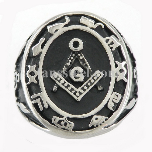FSR09W73 Master Mason masonic ring - Click Image to Close